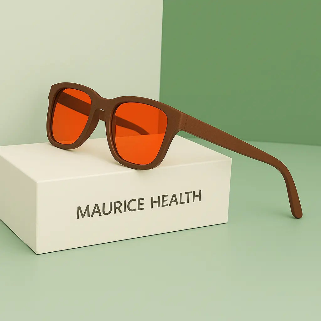Blue Light Blocking Glasses - Brown