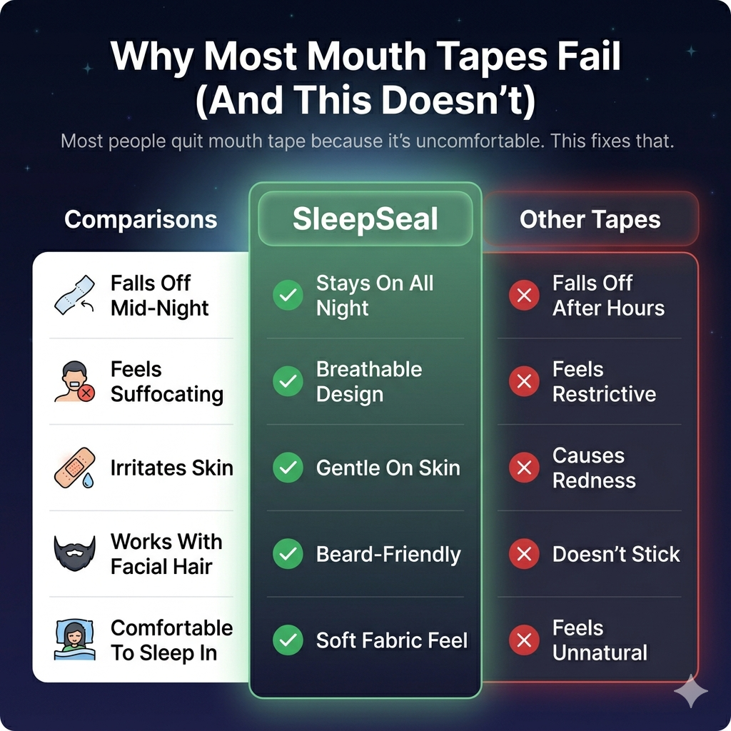 Maurice Health SleepSeal Mouth Tape